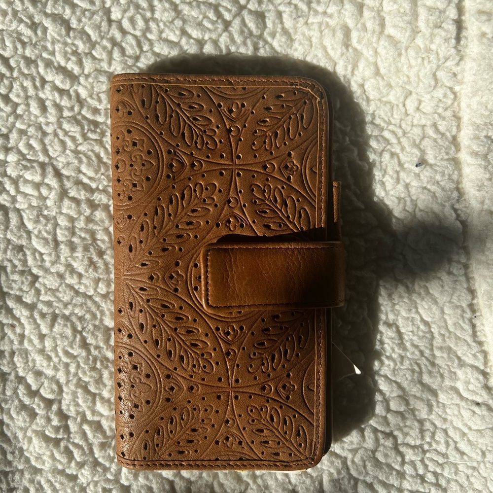 Elegant Brown Leather Wallet